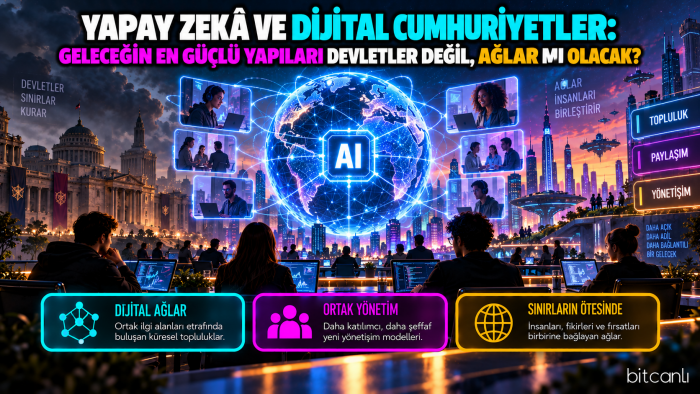 Yapay Zekâ ve Dijital Cumhuriyetler: Geleceğin En Güçlü Yapıları Devletler Değil, Ağlar mı Olacak?